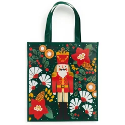 Merry Nutcracker Reusable Shopping Bag