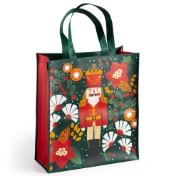 Merry Nutcracker Reusable Shopping Bag