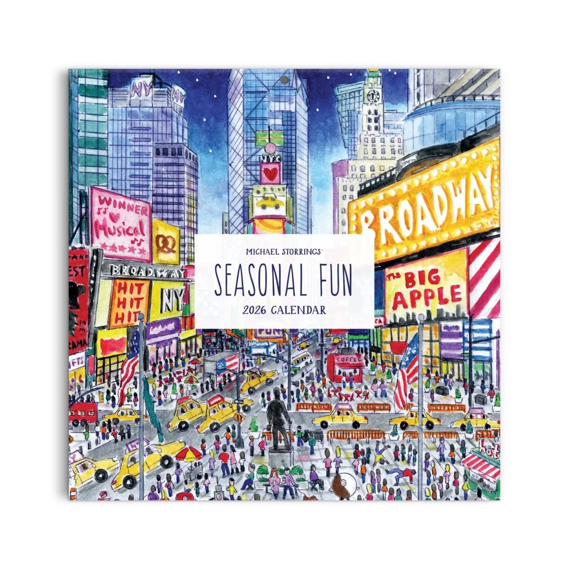 Michael Storrings 2026 Classic 12 x 12 Wall Calendar