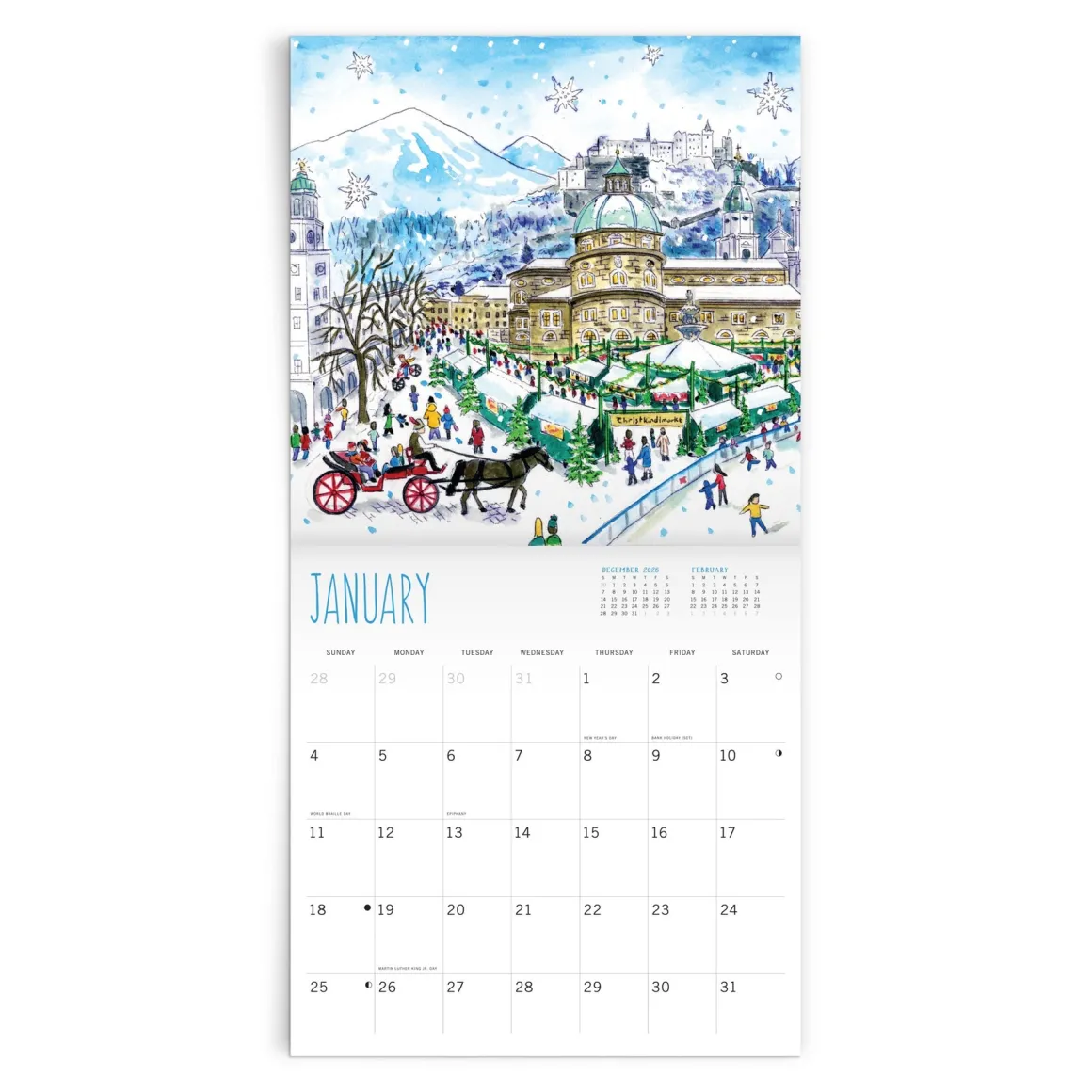 Michael Storrings 2026 Classic 12 x 12 Wall Calendar