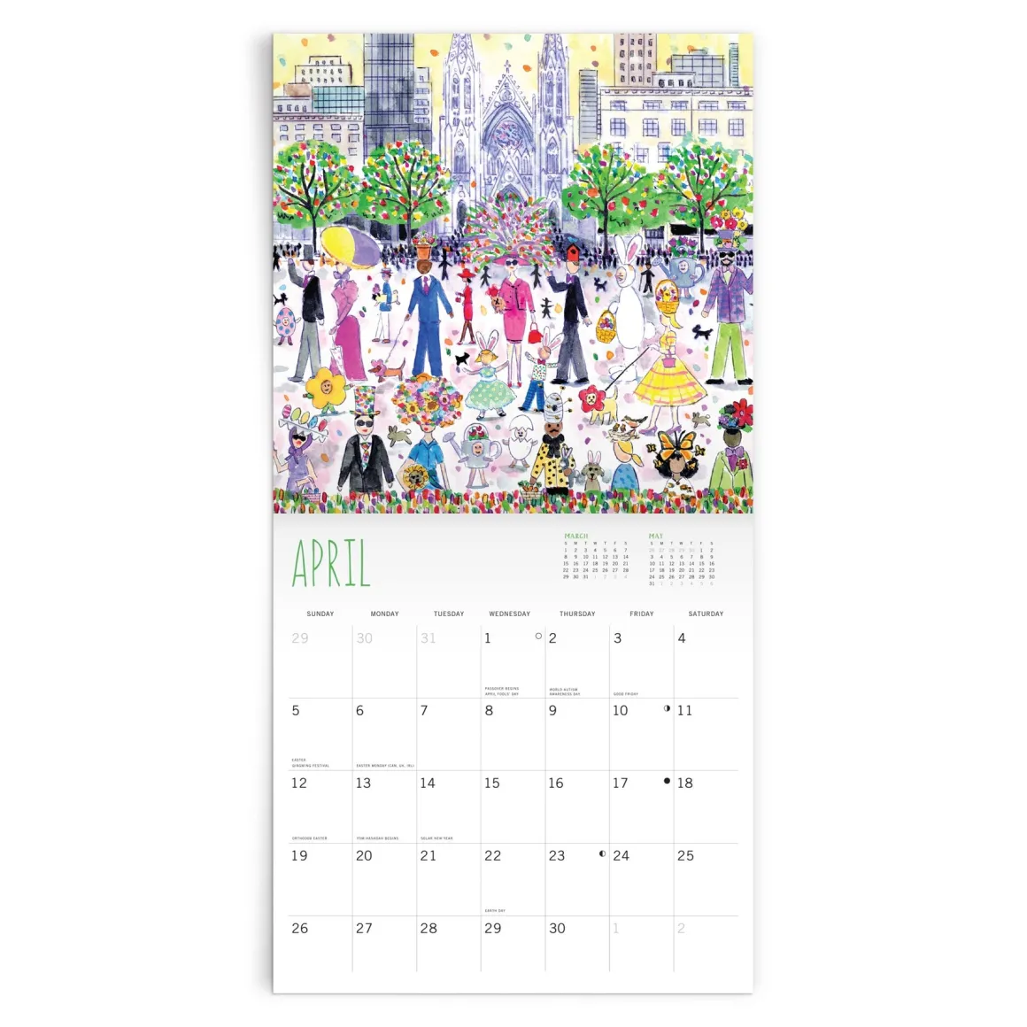 Michael Storrings 2026 Classic 12 x 12 Wall Calendar