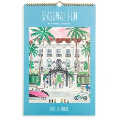 Michael Storrings 2025 Wall Calendar