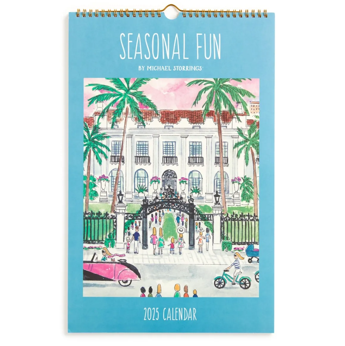Michael Storrings 2025 Wall Calendar