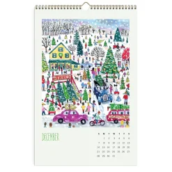 Michael Storrings 2025 Wall Calendar