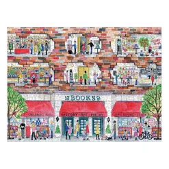 Michael Storrings A Day at the Bookstore 1000 Piece Puzzle