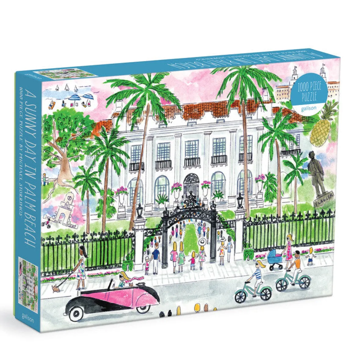 Michael Storrings A Sunny Day in Palm Beach 1000 Piece Puzzle