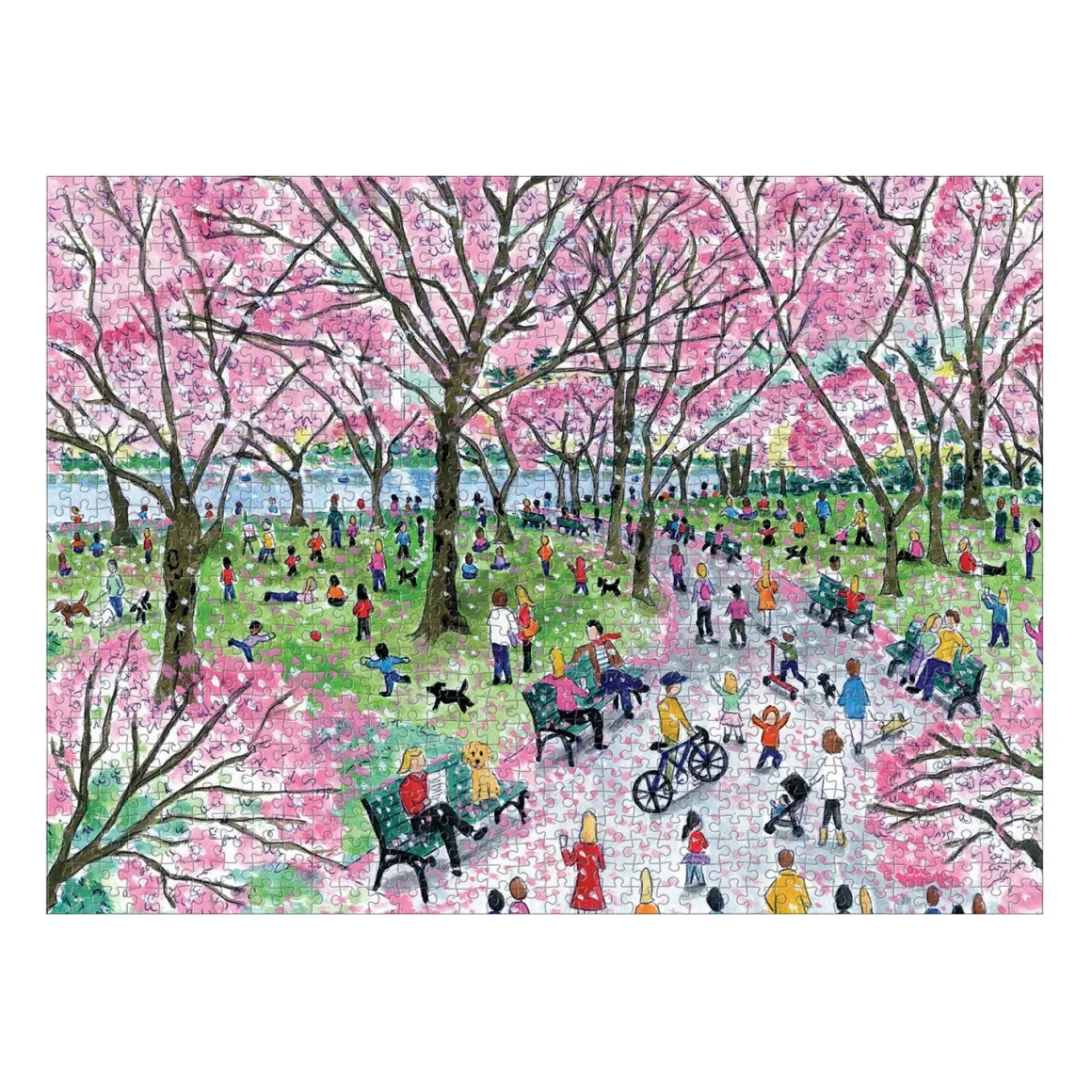 Michael Storrings Cherry Blossoms 1000 Piece Jigsaw Puzzle