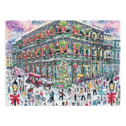 Michael Storrings Christmas in New Orleans 1000 Piece Puzzle