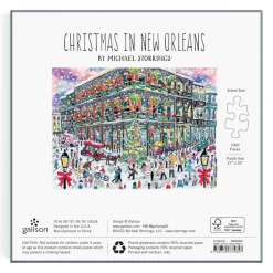 Michael Storrings Christmas in New Orleans 1000 Piece Puzzle