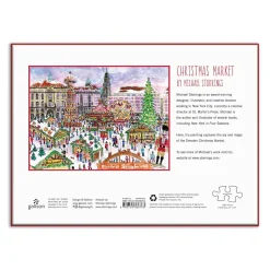 Michael Storrings Christmas Market 1000 Piece Puzzle