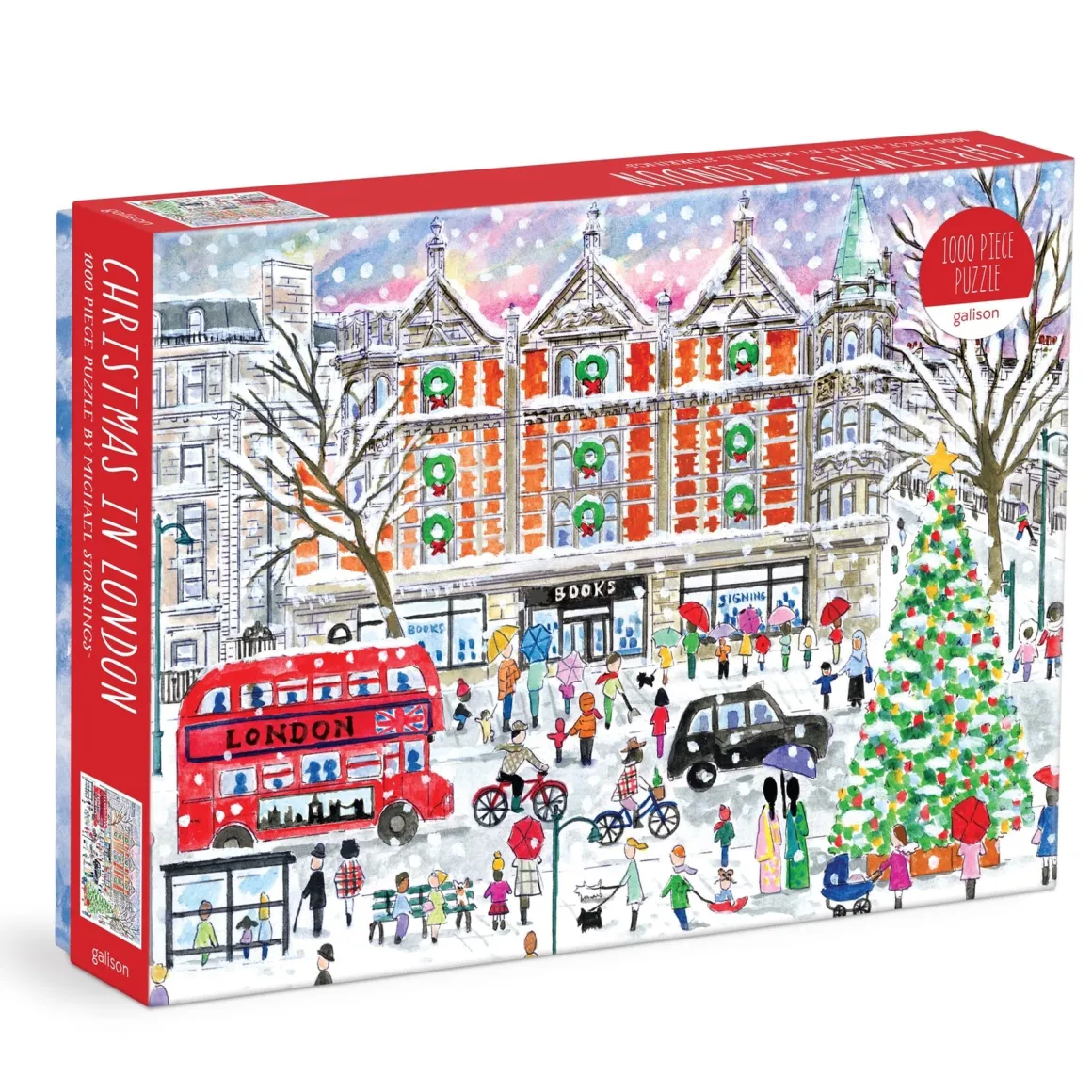 Michael Storrings Christmas in London 1000 Piece Puzzle