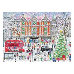 Michael Storrings Christmas in London 1000 Piece Puzzle