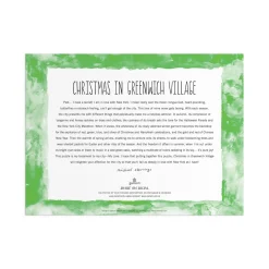 Michael Storrings Christmas in Greenwich Village 1000 Piece Puzzle