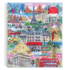Michael Storrings Cities Around the World 1000 Piece Puzzle