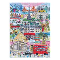 Michael Storrings Cities Around the World 1000 Piece Puzzle