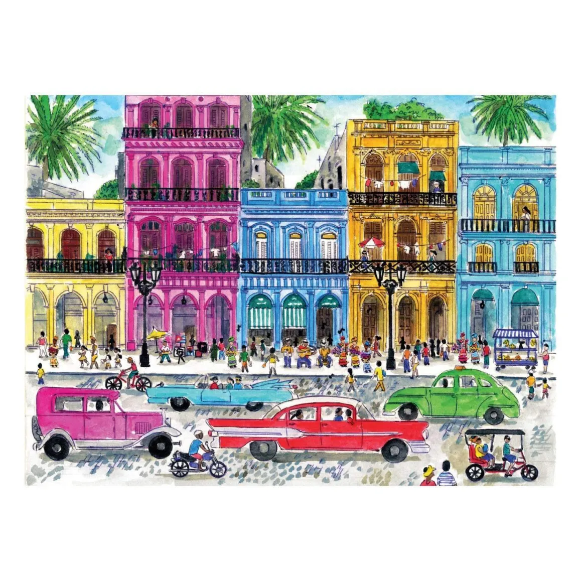 Michael Storrings Cuba 1000 Piece Jigsaw Puzzle