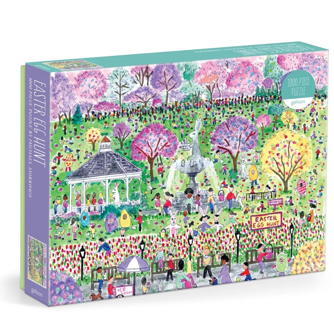 Michael Storrings Easter Egg Hunt 1000 Piece Puzzle