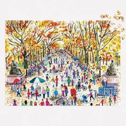 Michael Storrings Fall in Central Park 1000 Piece Puzzle