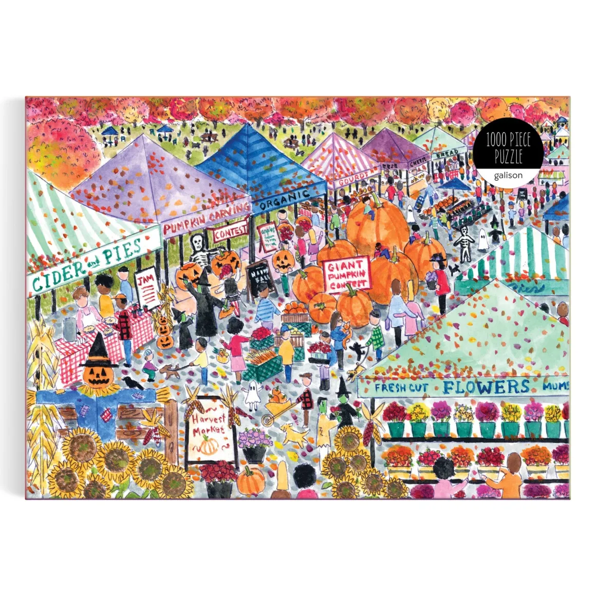 Michael Storrings Harvest Market 1000 Piece Puzzle