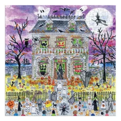 Michael Storrings Haunted House 500 Piece Glow in the Dark Puzzle