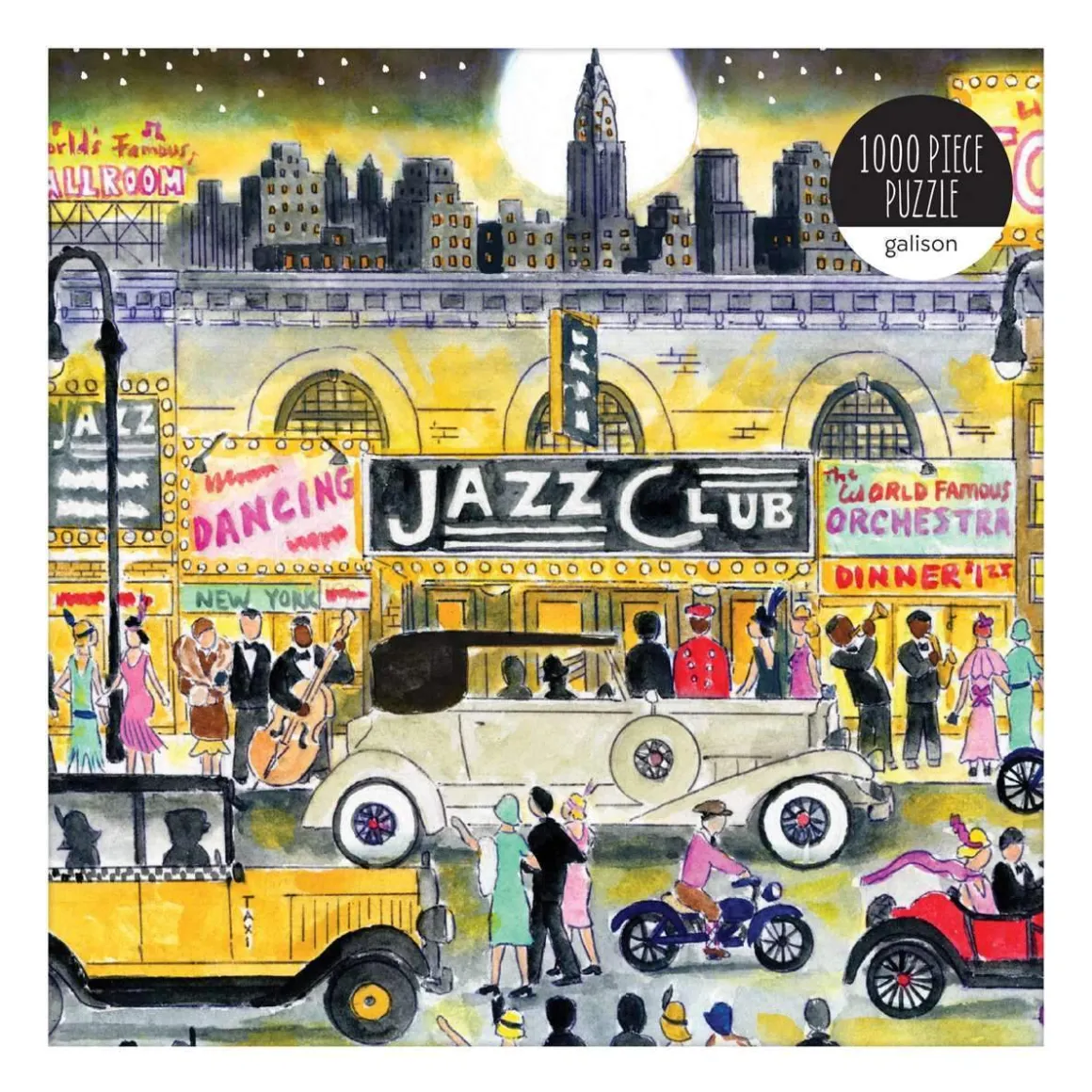 Michael Storrings Jazz Age 1000 Piece Jigsaw Puzzle