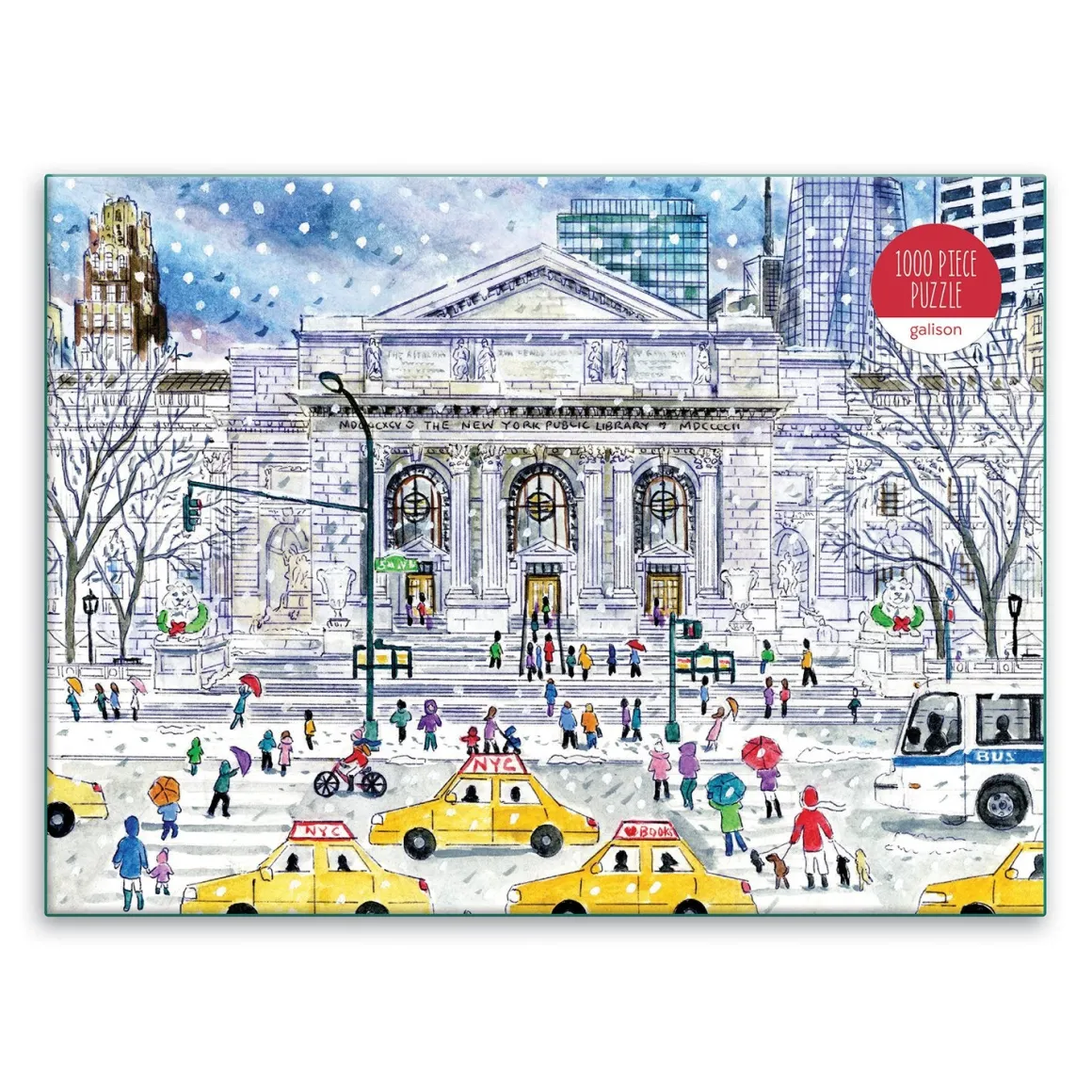 Michael Storrings New York Public Library 1000 Piece Jigsaw Puzzle