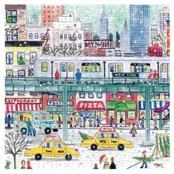 Michael Storrings New York City Subway 500 Piece Jigsaw Puzzle