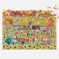 Michael Storrings Pumpkin Patch 1000 Piece Puzzle