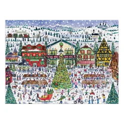 Michael Storrings Santa's Village 1000 Piece Puzzle