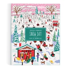 Michael Storrings Snow Day 11x14 Paint by Number Kit