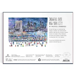 Michael Storrings Snowfall Over New York City 1000 Piece Puzzle