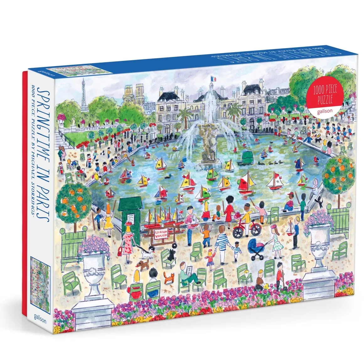 Michael Storrings Springtime in Paris 1000 Piece Puzzle