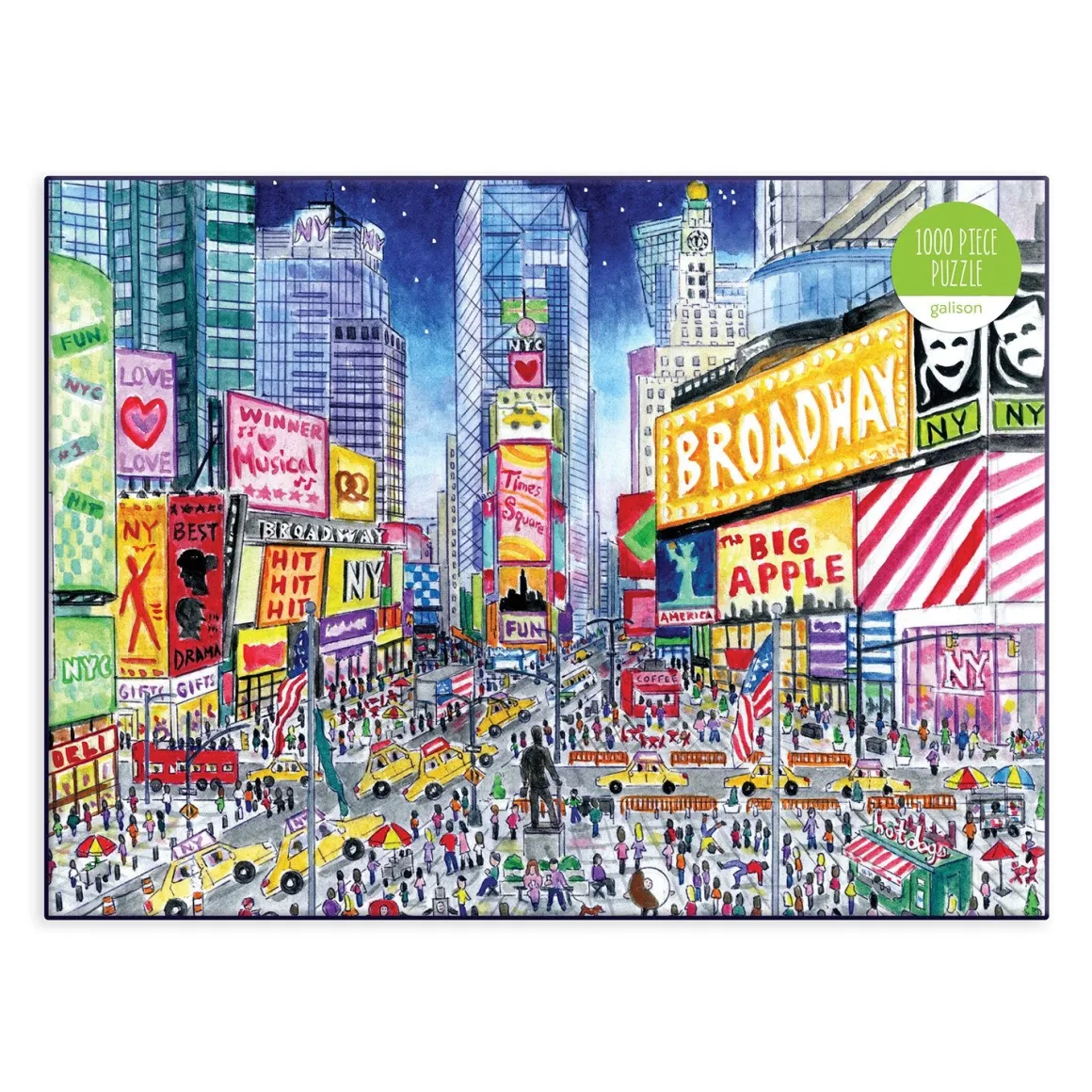 Michael Storrings Times Square 1000 Piece Jigsaw Puzzle