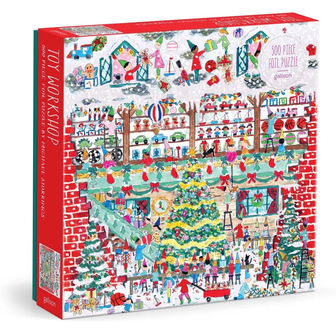 Michael Storrings Toy Workshop 500 Piece Foil Puzzle