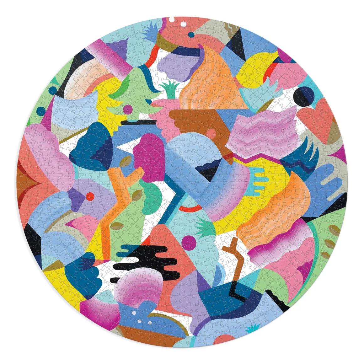 Mina Hamada Luna de Flor 1000 Piece Round Puzzle