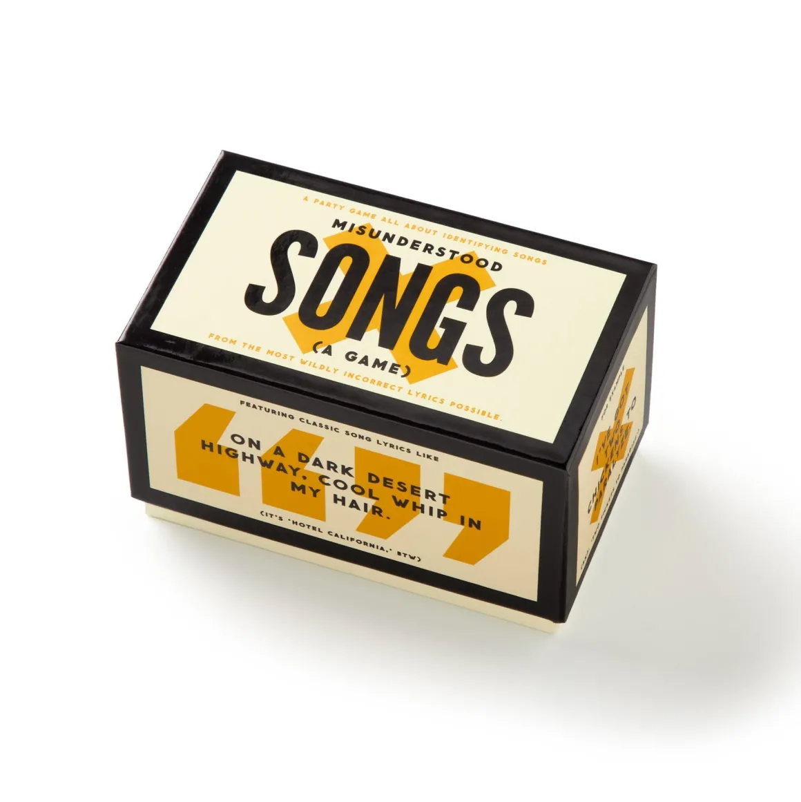 Misunderstood Songs Game