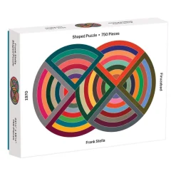MoMA Frank Stella 750 Piece Shaped Jigsaw Puzzle