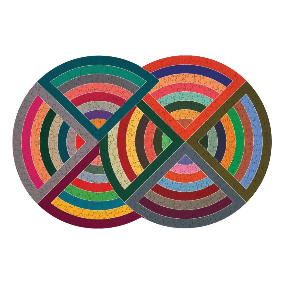 MoMA Frank Stella 750 Piece Shaped Jigsaw Puzzle