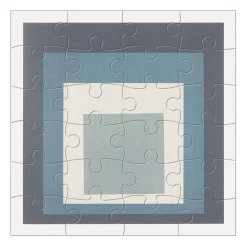 MoMA Josef Albers Wood Jigsaw Puzzle Set