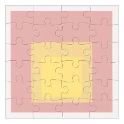 MoMA Josef Albers Wood Jigsaw Puzzle Set
