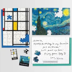 MoMA Mondrian Greeting Card Puzzle