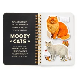 Moody Cats Sticker Book