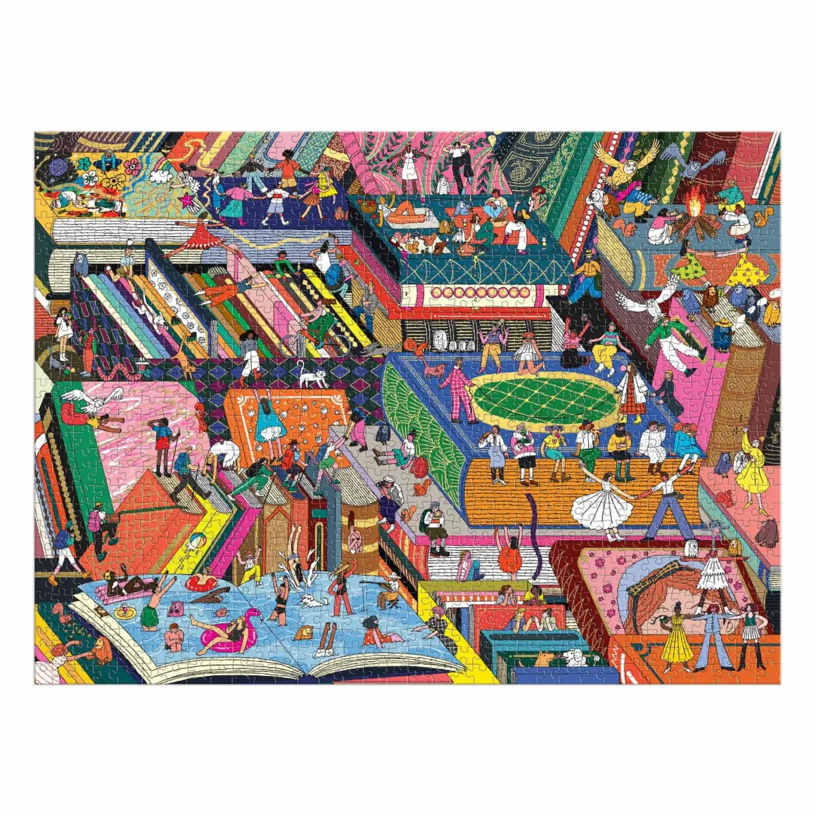 Novel Neighborhood 1000 Piece Foil Puzzle