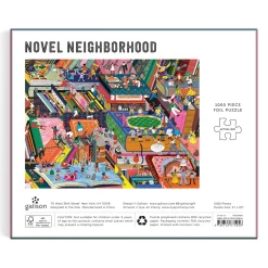 Novel Neighborhood 1000 Piece Foil Puzzle
