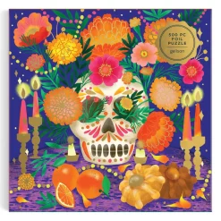 Ofrenda del Día de Muertos 500 Piece Foil Puzzle