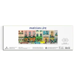 Parisian Life 1000 Piece Panoramic Puzzle