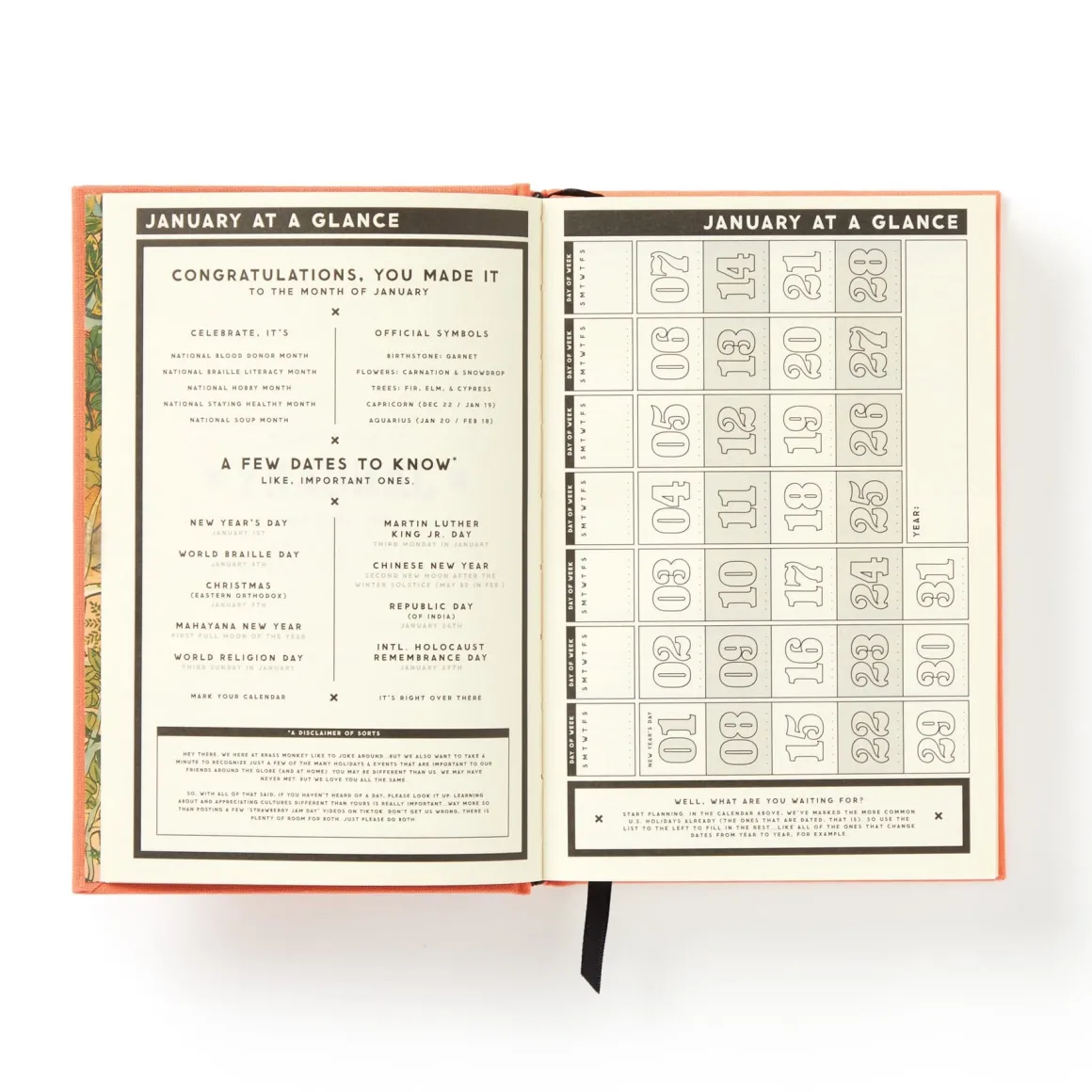 Part-Time Adult Undated Daily Planner