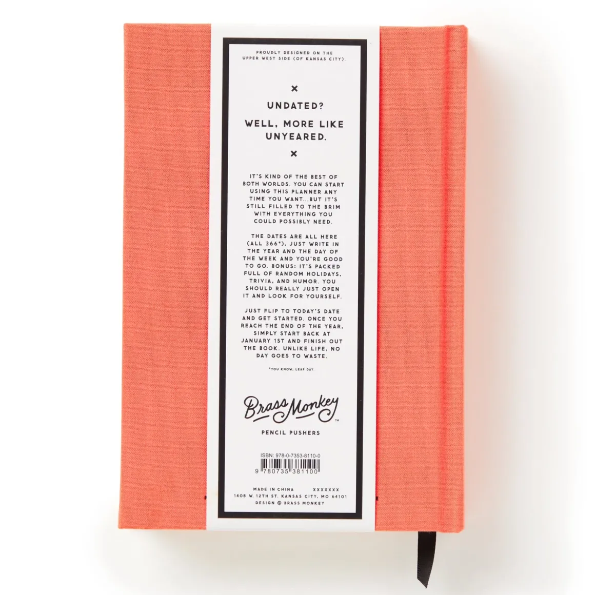 Part-Time Adult Undated Daily Planner