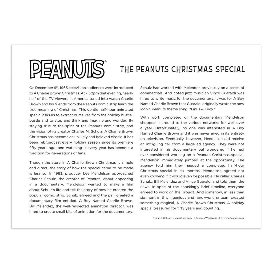 Peanuts Christmas 1000 Piece Jigsaw Puzzle