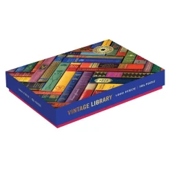 Phat Dog Vintage Library 1000 Piece Foil Stamped Jigsaw Puzzle